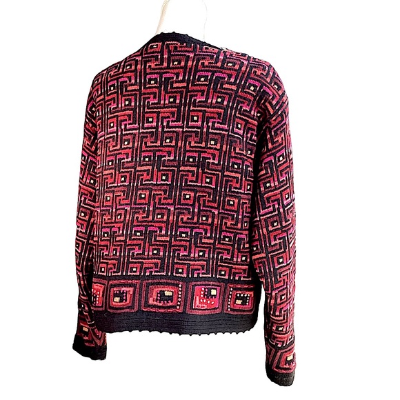 Vintage 1980’s Icelandic Cardigan. B9 - Picture 2 of 16